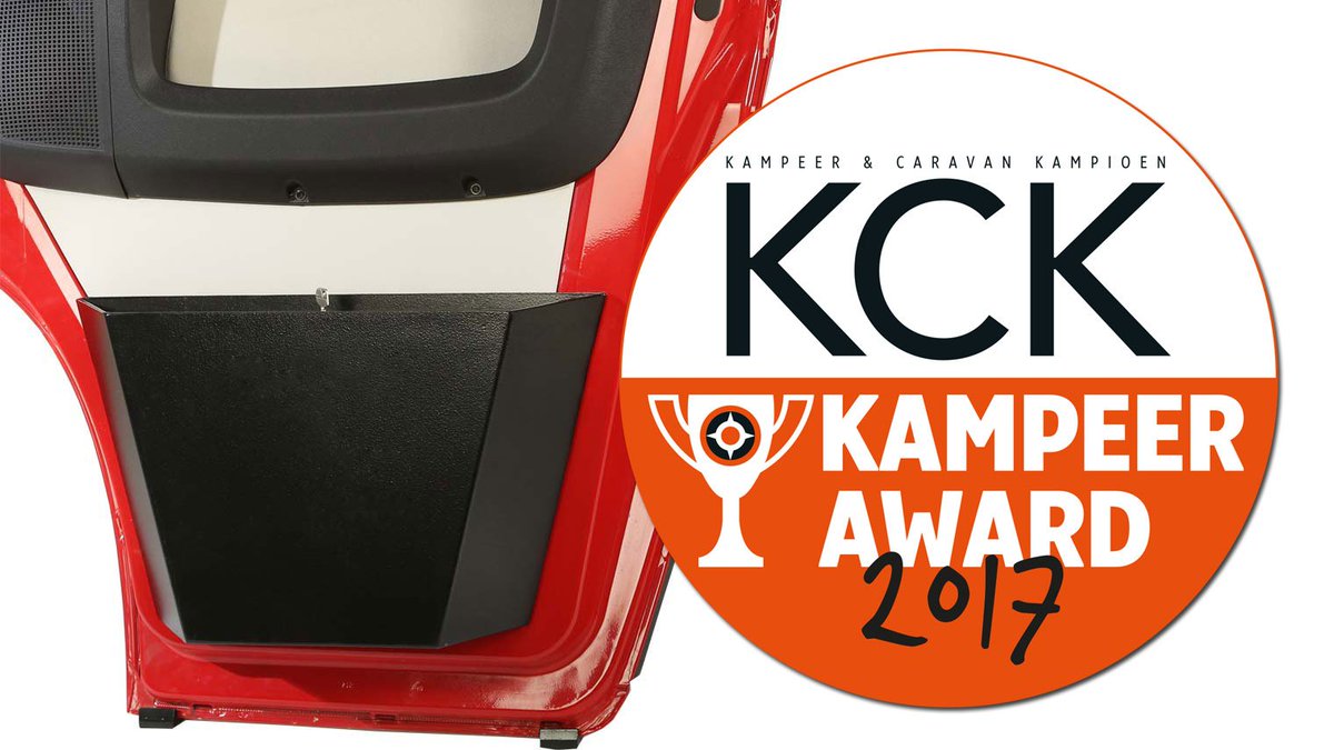 Dít werd door de @ANWBkamperen op de <a href="/KCJ_Jaarbeurs/">KCJ Jaarbeurs</a> verkozen tot het beste kampeeraccessoire van 2017! goo.gl/b1zyo7 #campinglife
