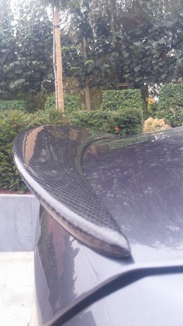 Mr_Eoki's tweet photo. Carbon fiber trunk lip installed! https://t.co/QC2Fu2Y3bm