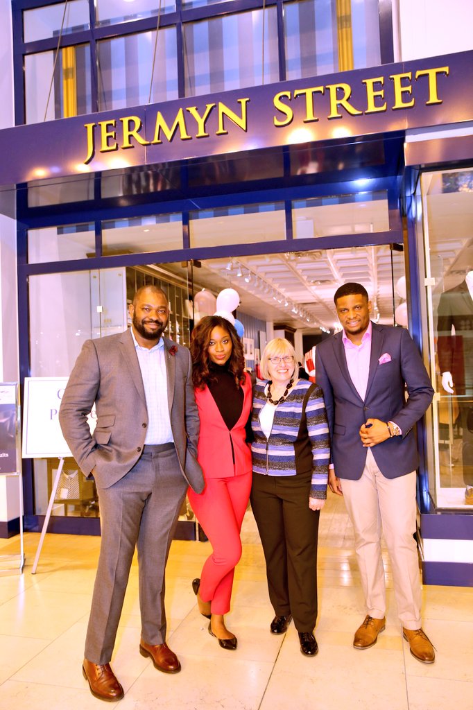 jermynst1664's tweet photo. All smiles as we #FlashBack to our 1stYear Anniversary Celebration with the wonderful British Consul General, @CSaundersUK #JermynStreet1664 https://t.co/fTUbPQlaS4