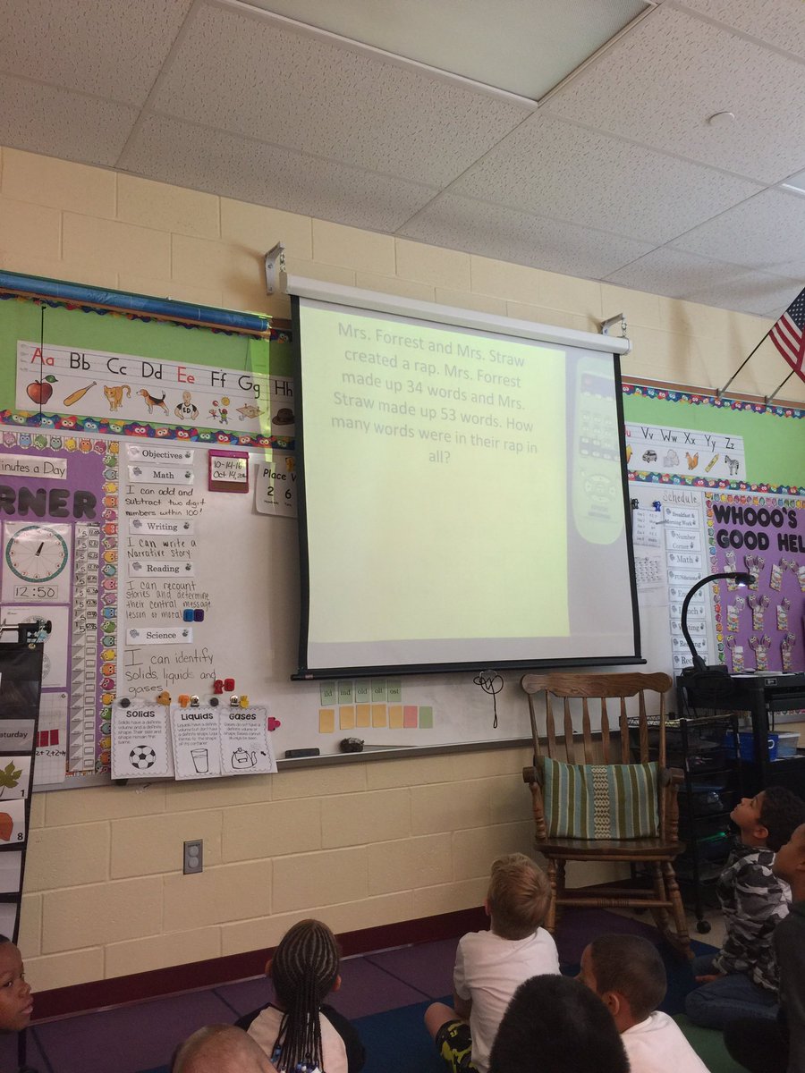 Solving the 'Word Problem of the Day' with different strategies featuring "special" guests! #rampswcps #wcpsmd