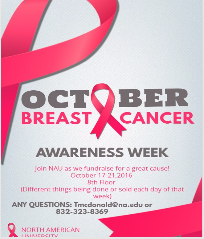 NorthAmStallion's tweet photo. Next week is Breast Cancer Awareness Week at NA! Please join us for our annual fundraiser https://t.co/sD26JC6R0B