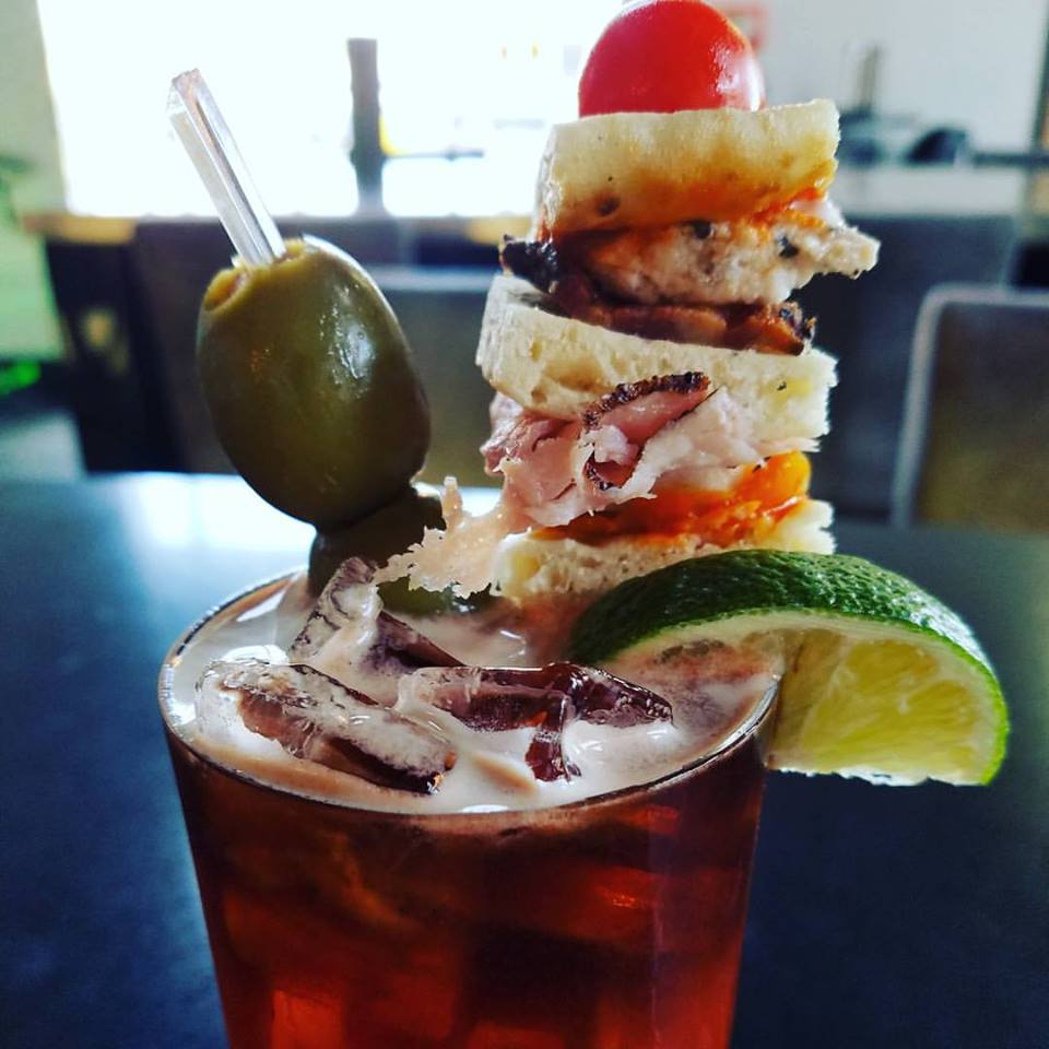 TWLBistro's tweet photo. We know how to create a #bloodymary! Come and taste how we do it at The Wine Loft Bar and Bistro! #jager #guinnessfloat #chefgarnish https://t.co/8Kt3uBIJX3
