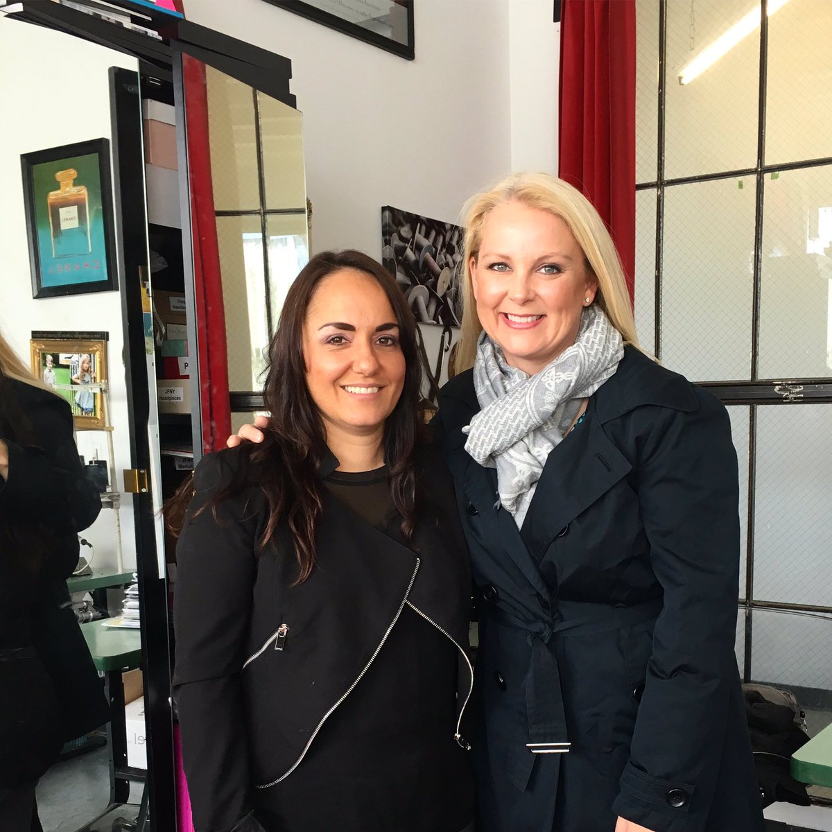BarolaInc's tweet photo. Meeting with Janelle today at @IndustryCity.  She has been an amazing partner and friend to  @BarolaInc #womenentrepreneurs #brasforacause https://t.co/9M60uLBjAO