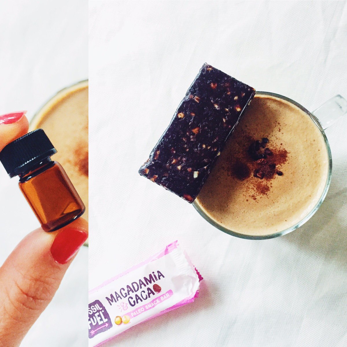 LifeBoxFood's tweet photo. #peppermint #almondmylk #mocha to cheers in the #weekend using @doterra #peppermintoil from @EatSmileLive 😍👌🏻💚#health#dairyfree#chocolate https://t.co/bgaI7aZu9d