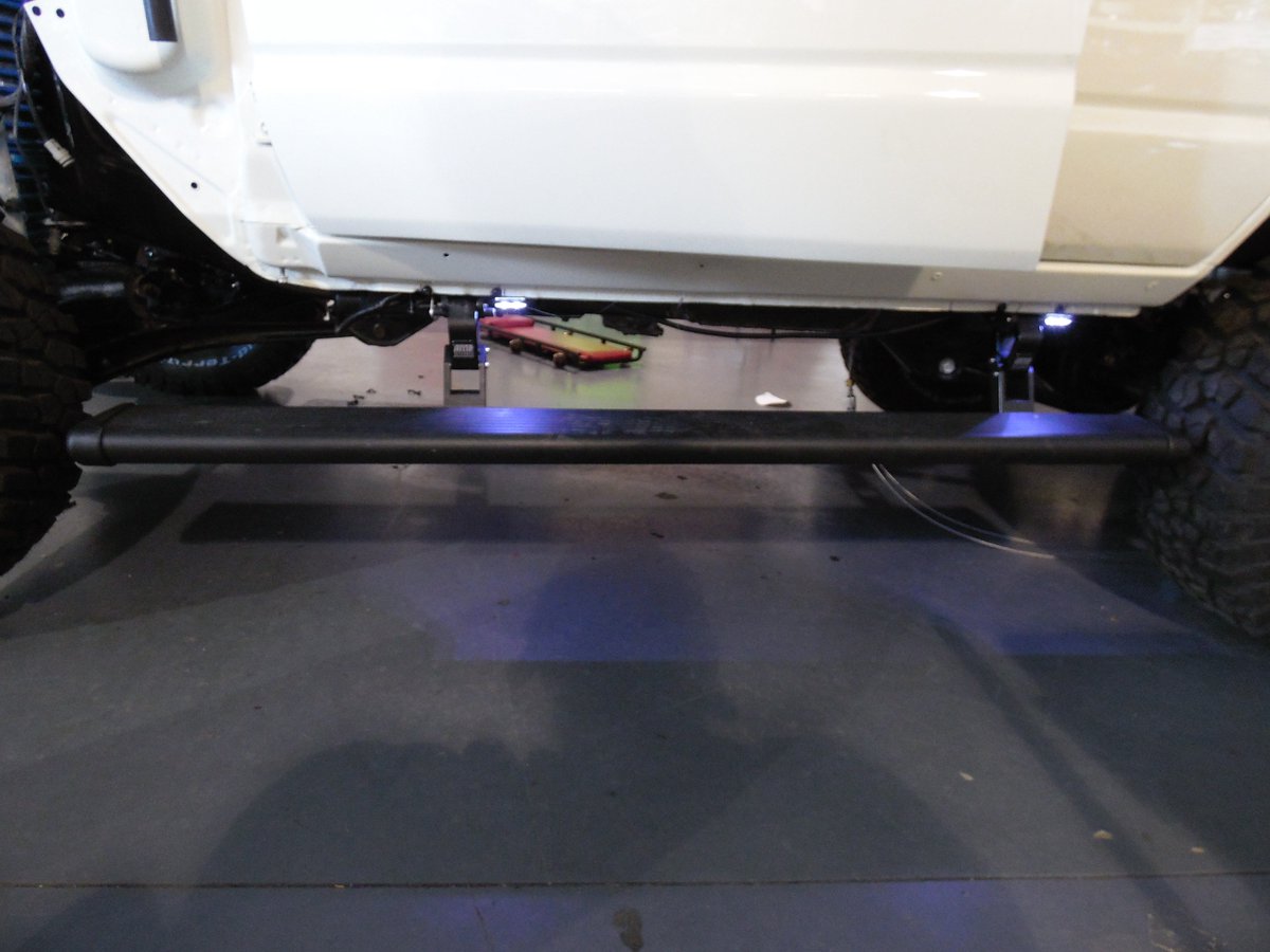 texomaclassics's tweet image. &apos;89 Land Cruiser FJ62-Installed running boards &amp;amp; installed amplifier to provide ample power to stereo. texomaclassics.com #CustomAddOns