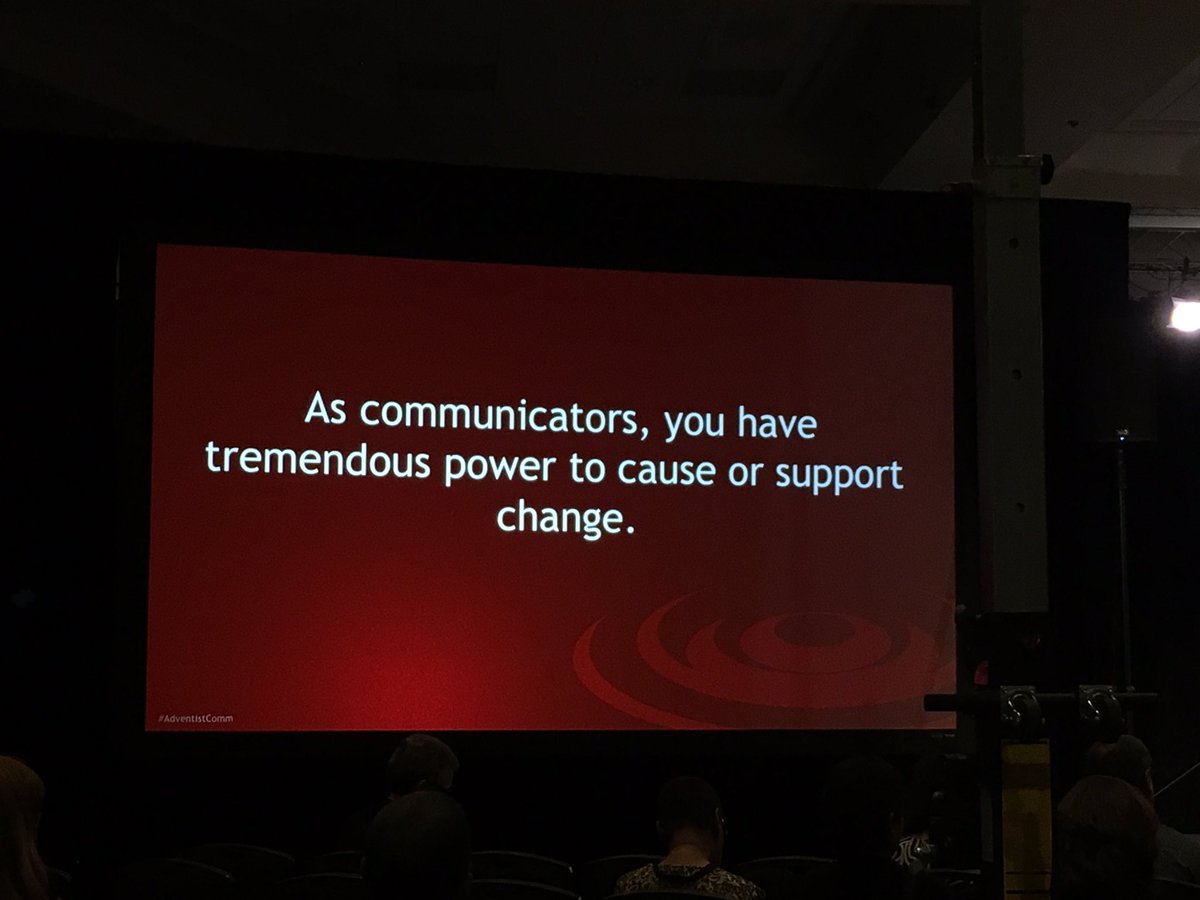 SACInteramerica's tweet photo. Como comunicadores tenemos un poder tremendo para causar o apoyar el cambio. —@KurtKennedy #SACdenver16 https://t.co/iAFsfUVy2n