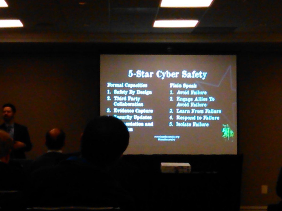 IOT_Security's tweet photo. @iamthecavalry: apply Deming's 1940s quality rules to get secure #DevOps (carmakers adjusted processes for safety late too) #AppSecUSA https://t.co/yLiU19sUgD