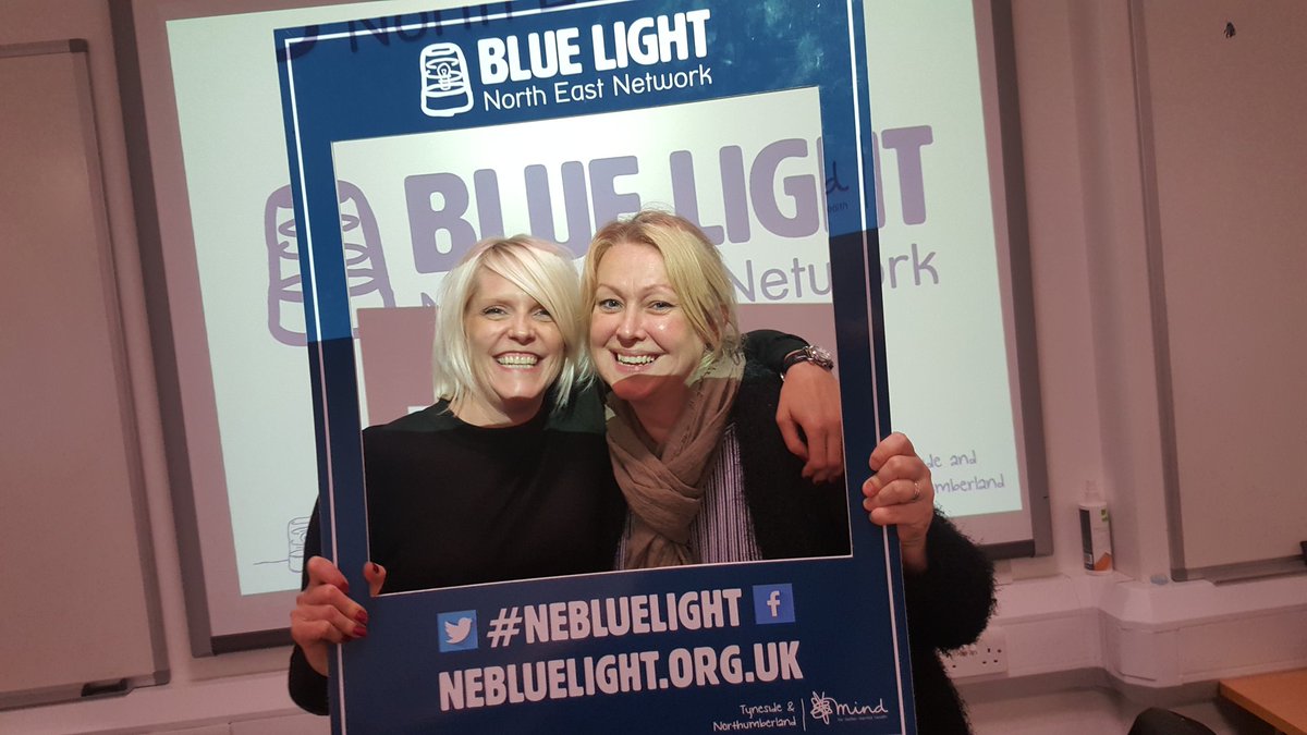 Two of our amazing blue light champions  #passionate about supporting their colleagues Wellbeing