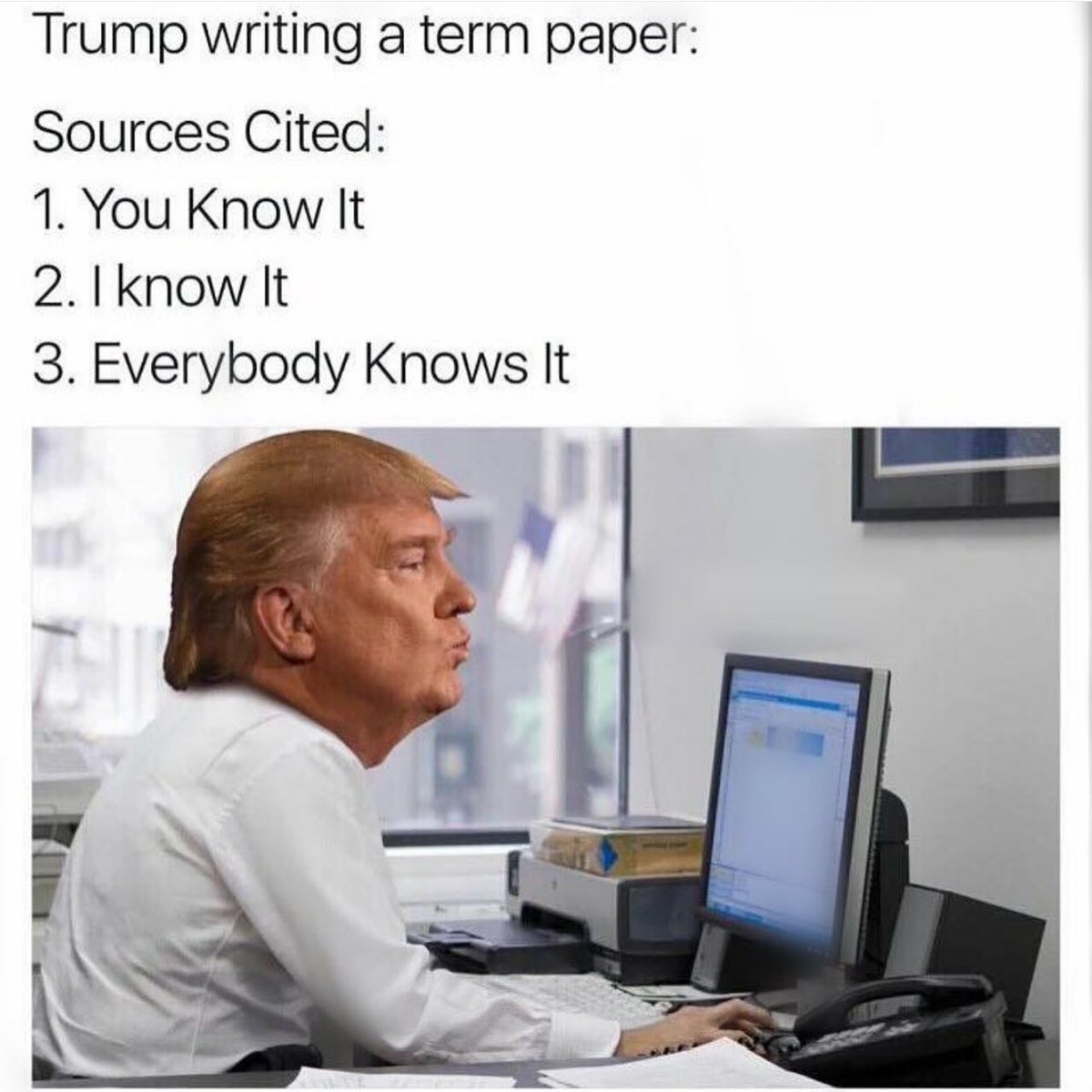 _samacleod's tweet photo. Science #drumpf @realDonaldTrump https://t.co/unPxxjyDb1