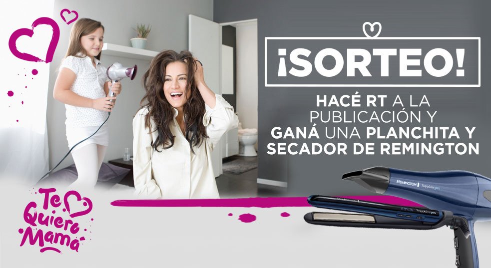 fravegaonline's tweet photo. #Sorteo ¡Sorprendela en el Día de la Madre! Hacé RT y participá por el combo de planchita y secador. #BuenosMomentos https://t.co/q9aQ8YClQM