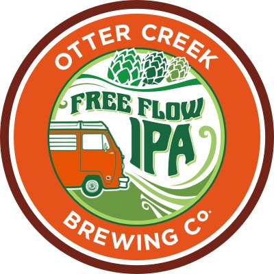 untappd's tweet image. The newest IPA from @OtterCreekBeer is a mind-melting medley of hops. Enjoy Free Flow IPA to unlock a new badge! untp.beer/ffipa
