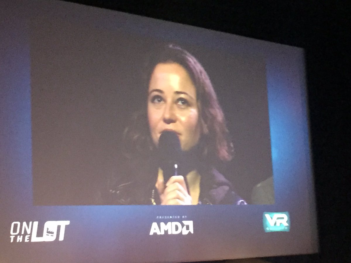 NicoleLazzaro's tweet photo. We found working on Henry in VR you need more time to tell the story than in film. #VRonTheLot #VROTL2016 https://t.co/6ehk7Oni2S