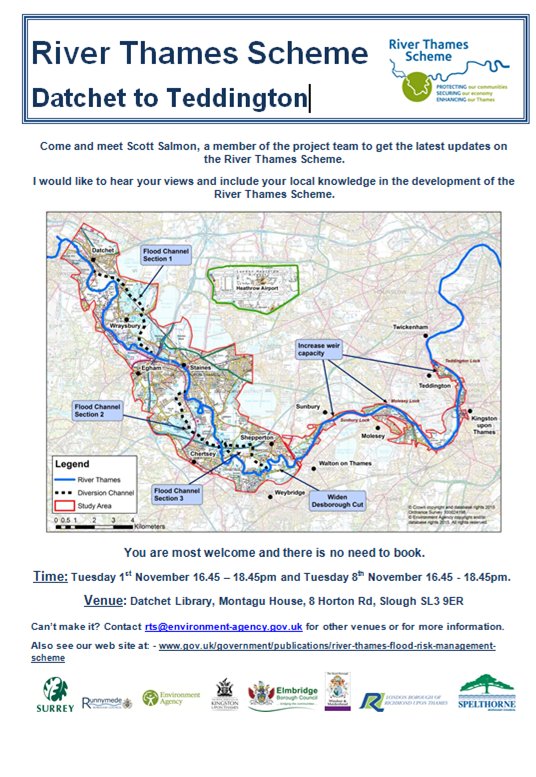 RBWM_Libraries's tweet photo. Find out the latest about the #RiverThamesScheme at #DatchetLibrary #ShareYourThoughts #Community https://t.co/T6jCjtqDkc