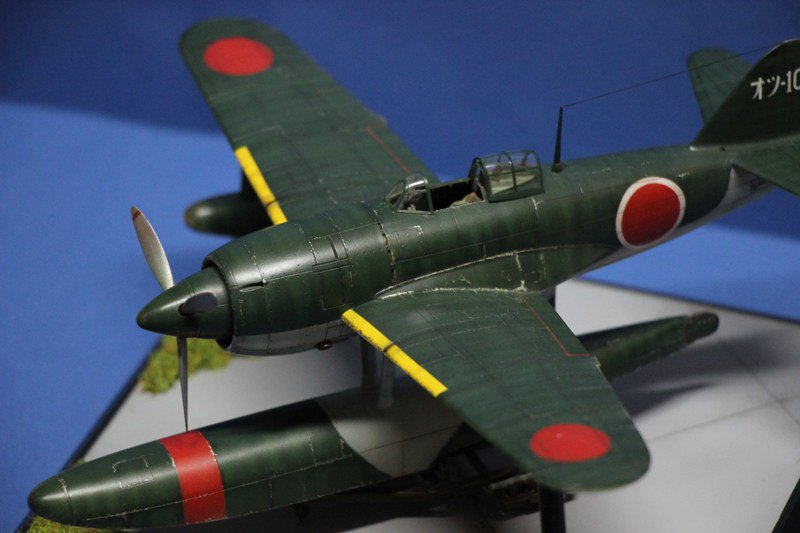 modelingtime's tweet image. N1K1 “Kyofu” dal kit Tamiya in scala 1/48. modelingtime.com/n1k1-kyofu-tam…