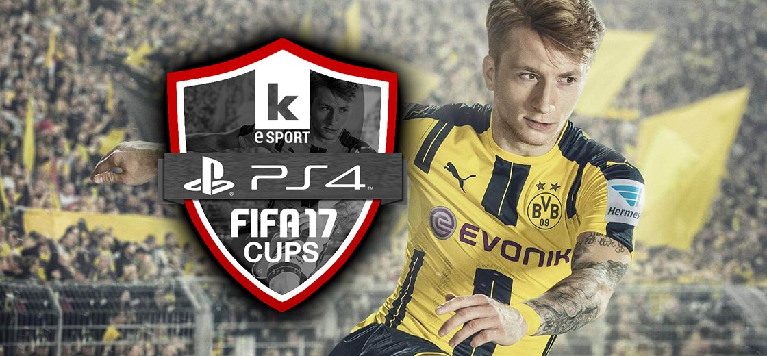 kicker_esport's tweet photo. #kickerCups: Meldet Euch für den 1. Cup an. #FIFA17 auf der #PS4. Gewinnt ein Bundesligatrikot nach Wahl! https://t.co/YzSbd2Dl74 https://t.co/Km25HRi58J