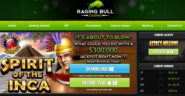 nabblecasino's tweet photo. Raging Bull Casino Weekend FREE Chips and more... https://t.co/fE1YyIufbk #spiritoftheinca #Progressive #jackpot #slots https://t.co/hjbyngONFK