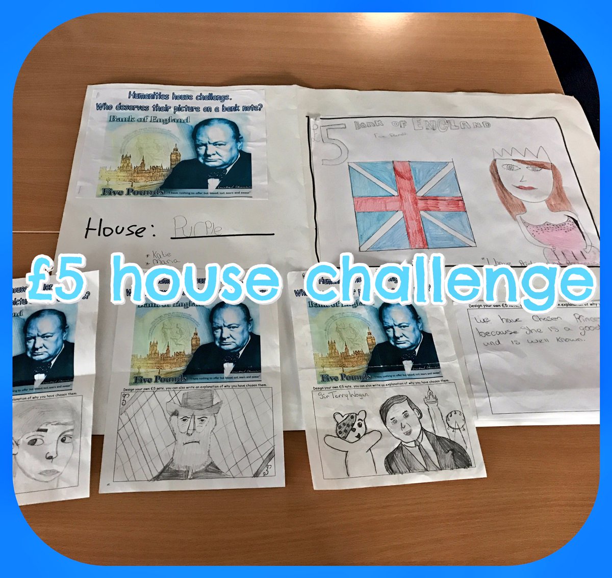 unityhistory's tweet image. The entries for the Humanties house challenge were fantastic 👏🏻👏🏻👏🏻👏🏻👏🏻 @UnityBlackpool