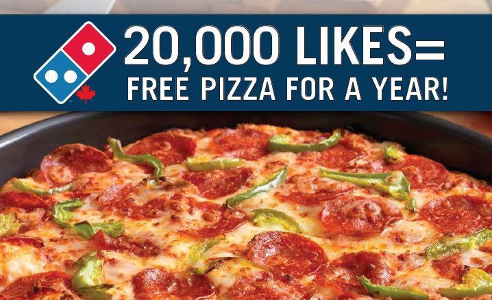 Like our Facebook Page &amp; when we get to 20,000 likes, one lucky Facebook Friend will receive FREE PIZZA FOR A YEAR! facebook.com/dpstoon/