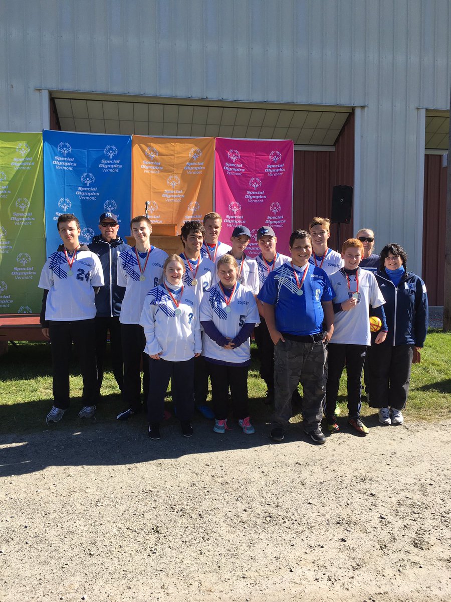 UCSPrincipal's tweet photo. Congrats to the MMU Unified Soccer team who took home the GOLD today in the @SOVT tourney in Norwich ... #CougarProud🐾 https://t.co/YhfCshOKTt