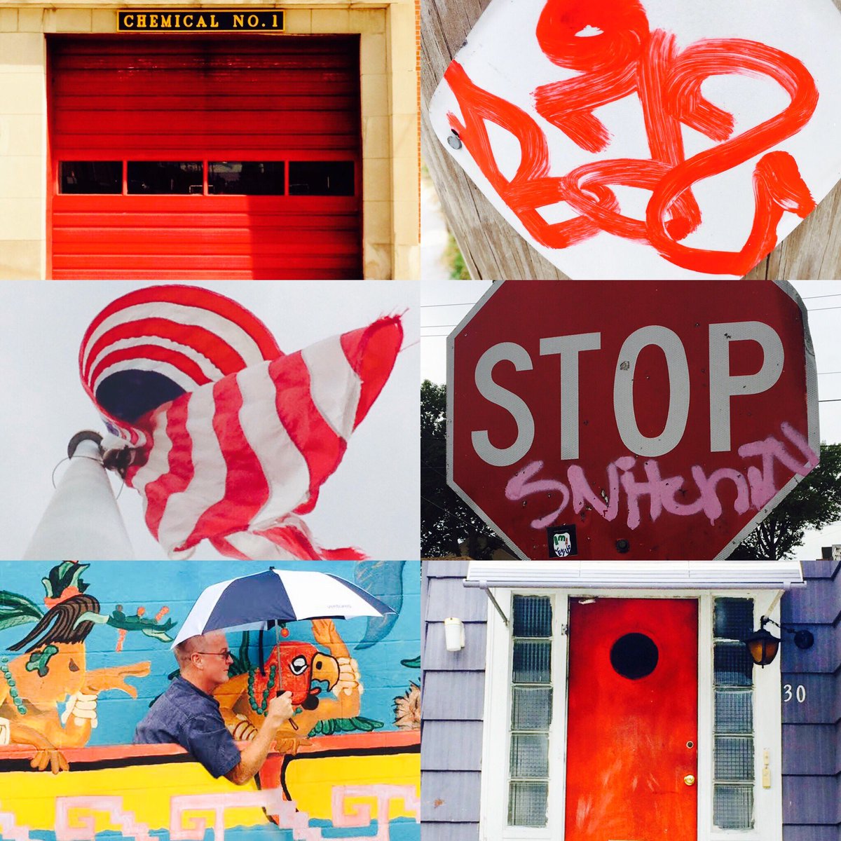 addventures's tweet image. Red alert: Here's a few red-themed pictures our team snapped during a recent photo walking tour in our Providence neighborhood. #snapandstep