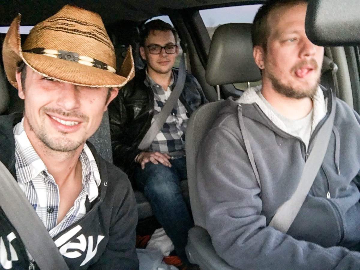 On our way to play Bull &amp; Barrel in Windsor On!  #Bull&amp;Barrel #CanadianCountryMusic #WindsorOntario #ShawnCowanBand #401Traffic