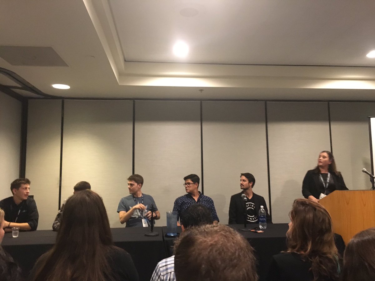 Talking our favorite topic, #CannaTech at <a href="/newwestsummit/">New West Summit 5</a> !! Some awesome Colorado companies represented <a href="/FlowhubCo/">Flowhub</a> <a href="/mjfreeway/">MJ Freeway</a> @Adistryusa
