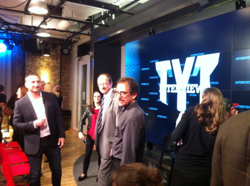 SeaCitizens's tweet image. Harold Varmus &amp;amp; Andy Revkin get ready for  #vote4science discussion. If you don&apos;t know who they are you should!