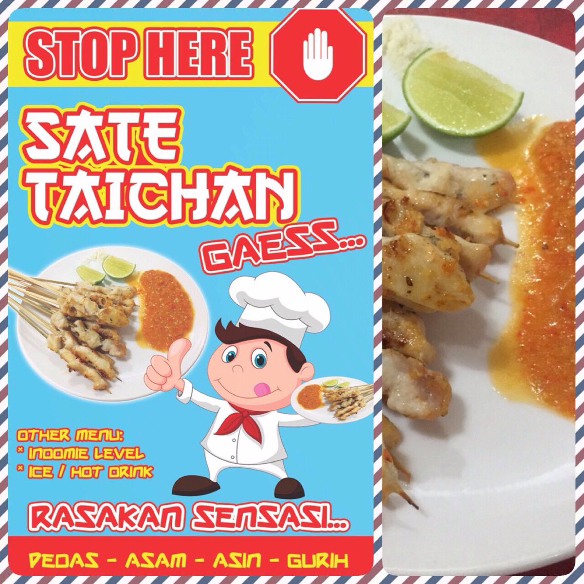 RCS: Jual Sate Ayam Online