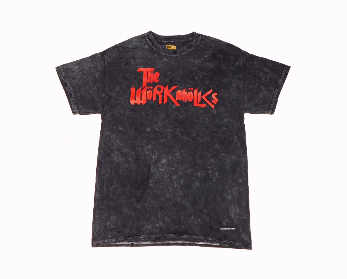 OKIMBETTERNOW's tweet photo. Distressed Workaholics Tee available online now in limited sizes!!
https://t.co/w9ySeYEI4x https://t.co/U2OGf4owCl