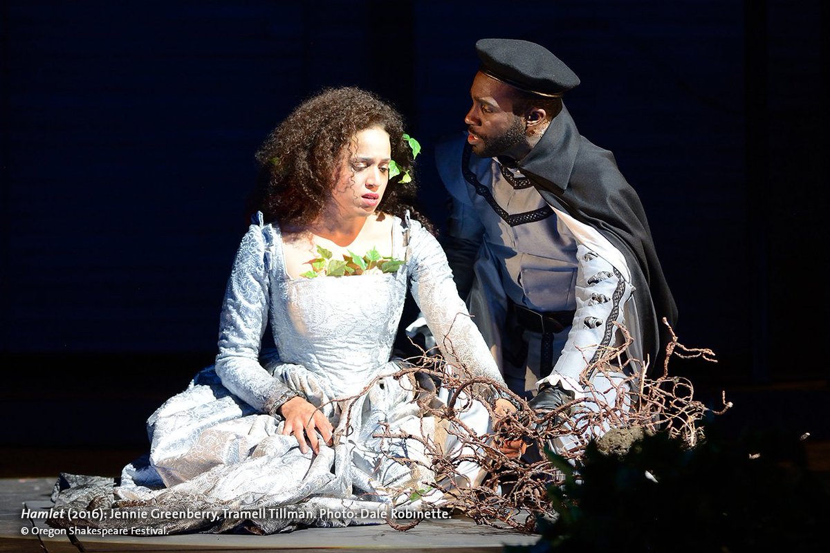 osfashland's tweet photo. Time to say our final "good night, sweet prince." Happy closing, team #HamletOSF! https://t.co/X9EzMtq3zY #CanonInADecade #ShakespeareLives https://t.co/TF9mbevWTa
