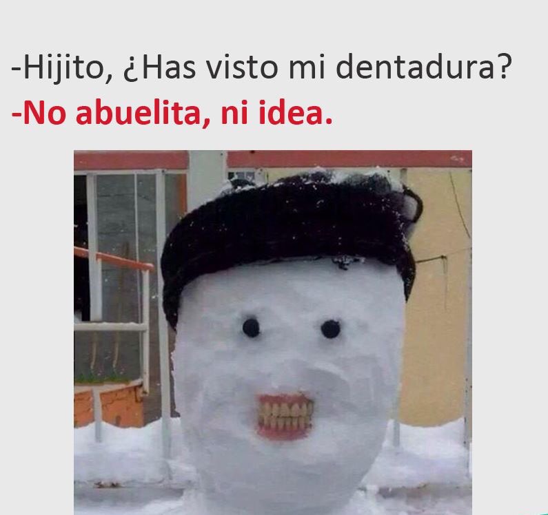 LenchaTextual's tweet image. Hola abuela