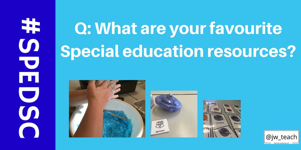 jw_teach's tweet image. @TProgress thanks for the RT of the #SpEdSC special education slow chat question.