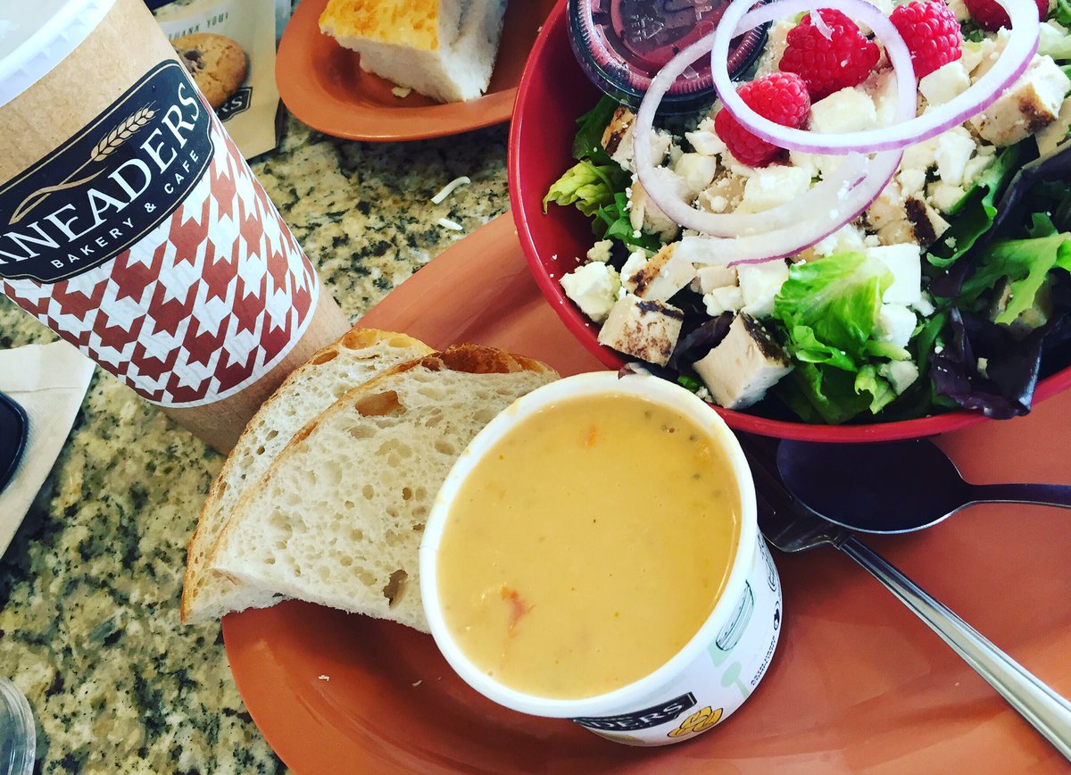 WhisperAmber's tweet image. Delicious #lunch at #kneaders today. @kneaders