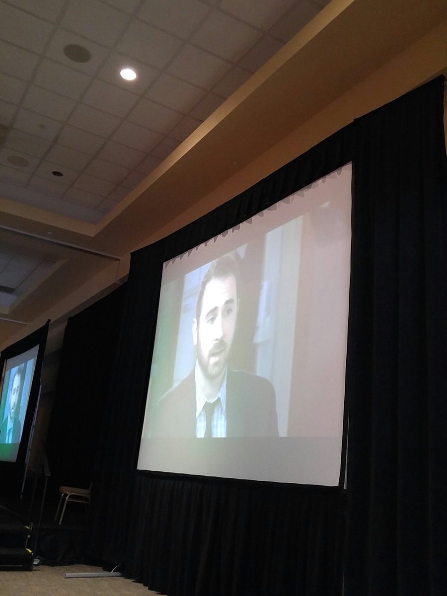 COAMFT's tweet image. Watching video of reflections from students who have been through Aponte's POTT model. #coamft2016