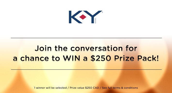 DanaCalder2's tweet photo. Comment to WIN! Share your thoughts for a chance at a $200 VISA gift card and $50 of K-Y products! https://t.co/yp9vDqvain #AchieveComfort https://t.co/Cca8PaIg4D