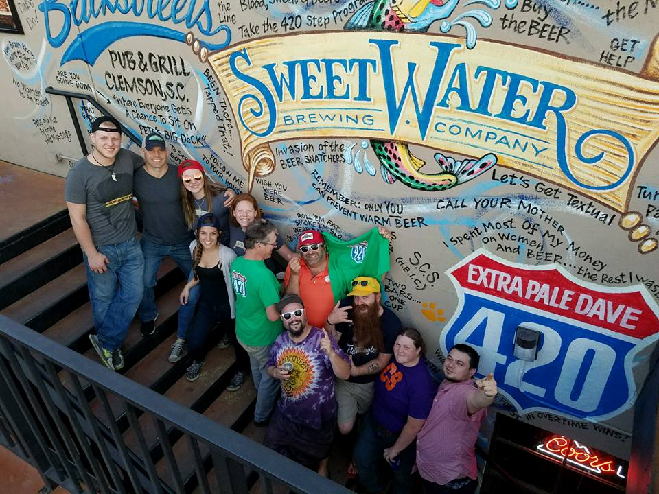 Happy Homecoming everyone!!  Come say hello &amp; check out our new mural by the guys from <a href="/sweetwaterbrew/">SweetWater Brewery</a>! 

CHEERS!