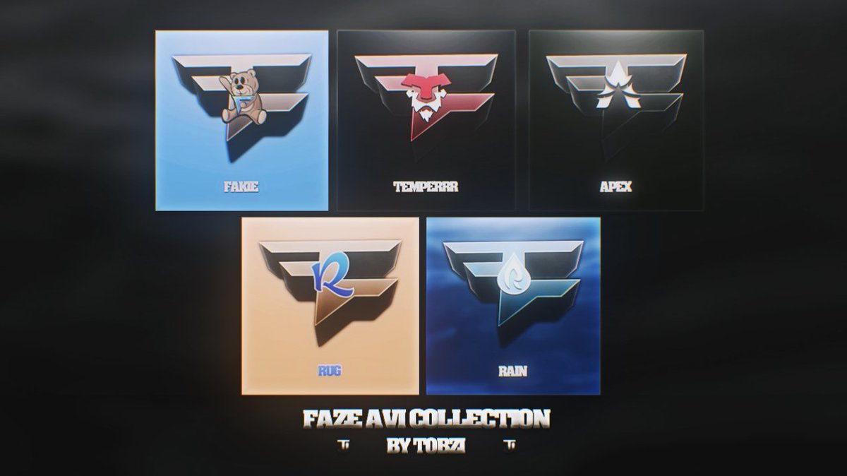 T0BZI's tweet image. AVI Collection for @FaZeClan, @Temperrr , @FaZe_Rain, @FaZeApex , @FaZeRug , @Fakie RT/Likes are appreciated!