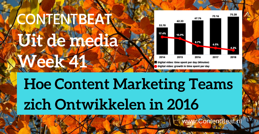 Waarom ontslaat een organisaties als Cisco 100 marketingmensen en neemt 200 content marketeers aan #contentmarketing bit.ly/2dgZf0e