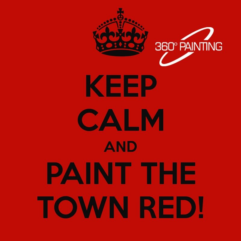 Ready to paint the town red tonight? 😎😂 Enjoy your weekend! 🙋🔝