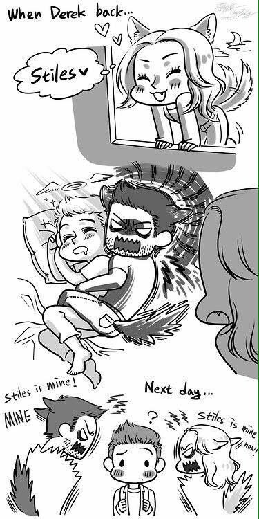 HoechlinMuffin's tweet photo. Hahaha πππ #TeenWolf #Sterek #SterekAllTheWay #SterekShipper #SterekTrash #SterekFanart #StilesStilinski #DerekHale https://t.co/x8lBm3uCkZ