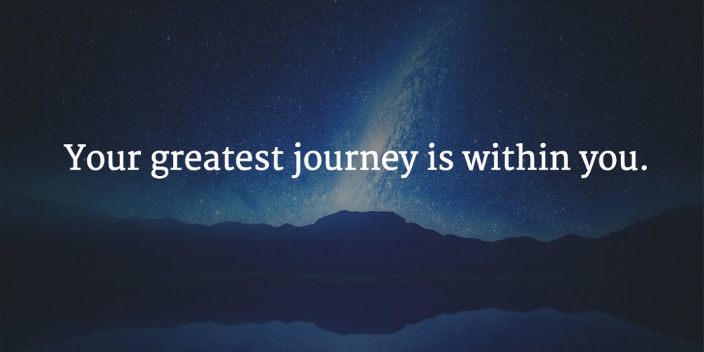 It has always been within you.  There is no rush.  #mindfulness #meditation #healing