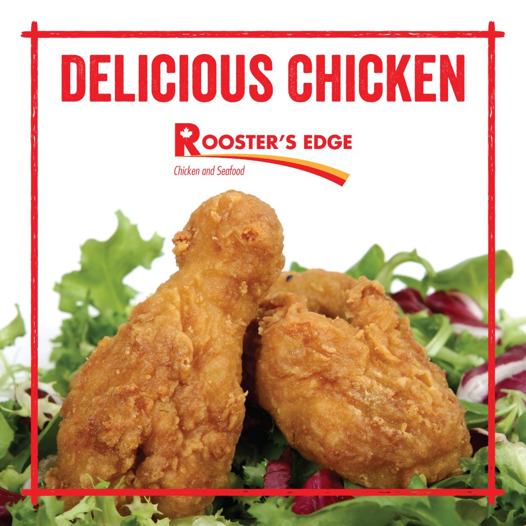 RoostersEdge's tweet photo. Satisfy your hunger pangs with our #delicious #friedchicken. #Mississauga #chicken #halal #restaurant https://t.co/y8jS1pEcXC