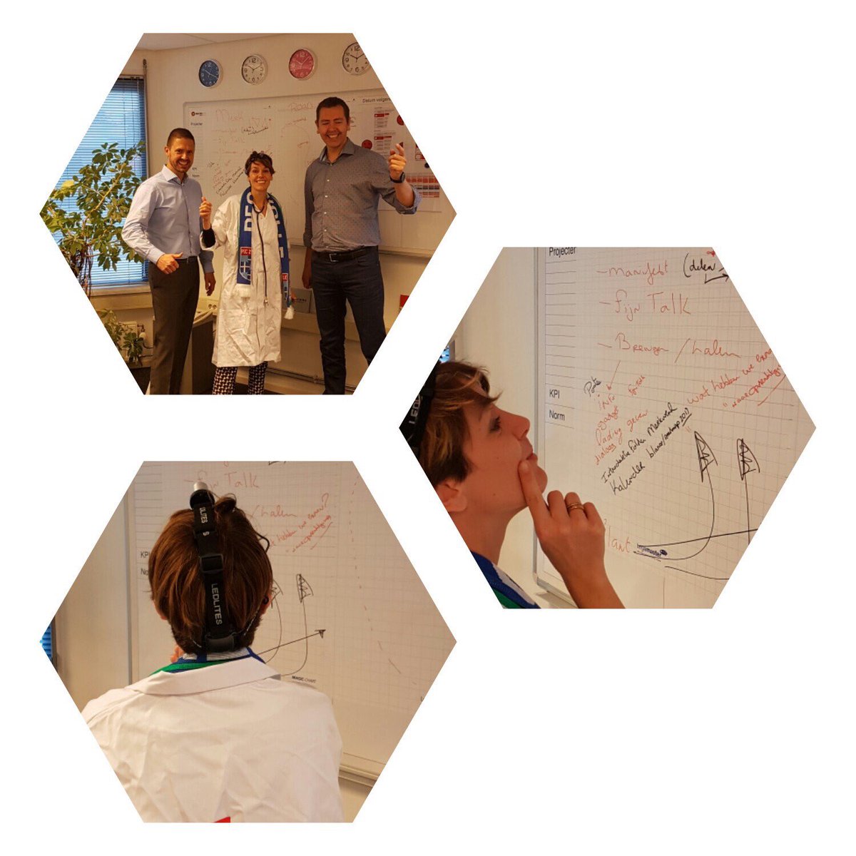 'Dokter' <a href="/maaikearns/">Maaike Arns</a> op onderzoek <a href="/VanWijnenGroep/">Van Wijnen</a> #Zwolle bij spelers vd merkploeg <a href="/SpeltPeter/">Peter Spelt</a> <a href="/RonaldHuijssoon/">Ronald Huijssoon</a>