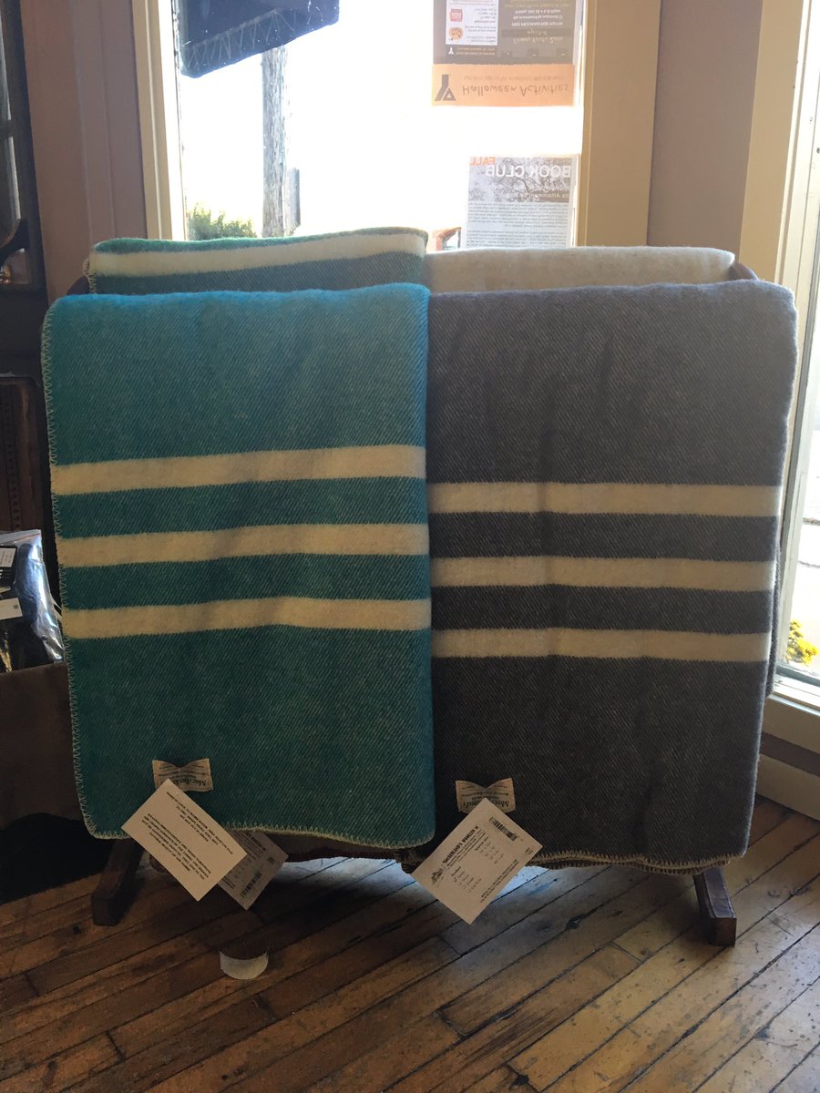 BaintonsMHatter's tweet photo. Wool blankets because natural is the best! #wool #shoplocal #baintons #annapolisroyal https://t.co/jD5zZeIrHE