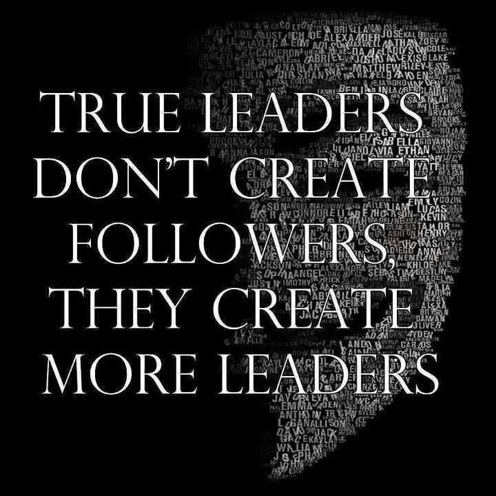 SocialEnt_Forum's tweet photo. True leaders don't create followers. They create more leaders via @SocentClinic https://t.co/5vM65MtXqu