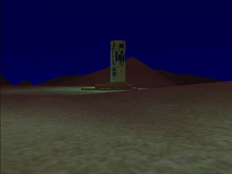michelstafford's tweet photo. North Ro mummy pillar at night. @Just_EQ_Things #JustEQThings https://t.co/5iObcEdQKo