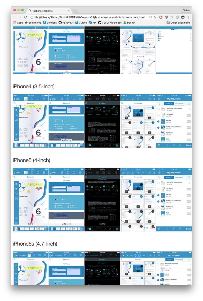Peter Steinberger (@steipete) on Twitter photo We automated generating screenshots for <a href="/PDF_Viewer/">PDF Viewer</a>. A full run for one language takes ~20min. Sooo, 20 (min) x 26 (languages) = 8,5 hours 🙃 We automated generating screenshots for <a href="/PDF_Viewer/">PDF Viewer</a>. A full run for one language takes ~20min. Sooo, 20 (min) x 26 (languages) = 8,5 hours 🙃