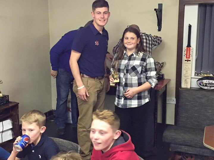 LlanelliCricket's tweet photo. Fantastic night at the Ranch celebrating our juniors success for 2016. 👏👏 to @owenmorgan14 for his time tonight, diolch. https://t.co/eh5YmqZiOk