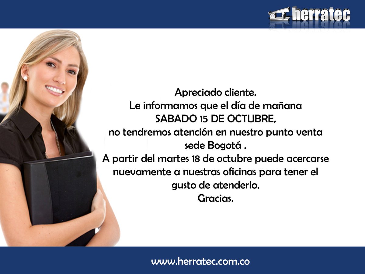 Herratec's tweet photo. !AVISO IMPORTANTE! https://t.co/rtp8BzyfbP