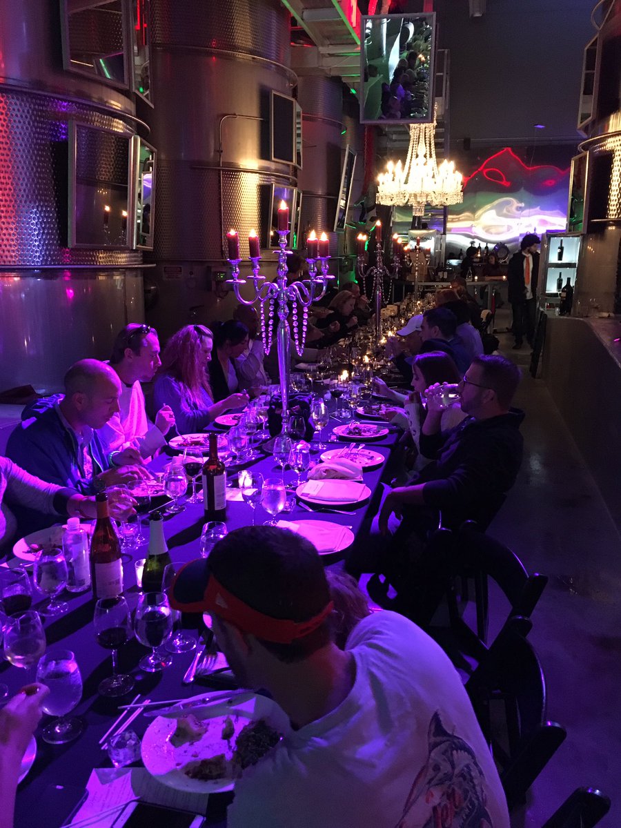 CTeng's tweet photo. #channelconnect2016 "intimate" little wine tasting with a couple of @IntelisysCorp @comcastbusiness sales partners https://t.co/0h2eTzR1jN